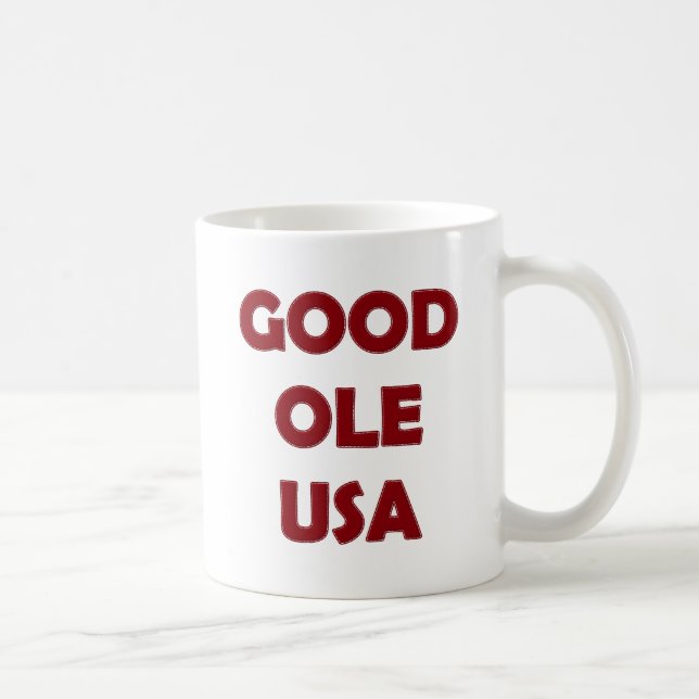 Good Ole USA, Red Coffee Tasse (Rechts)