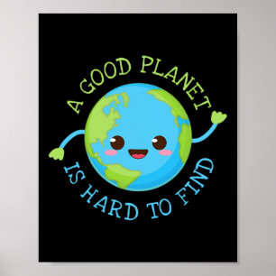 Good Planet Teachers Boys Girls Niedlich Earth Day Poster