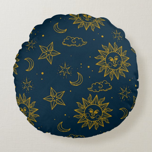 Good Round Pillow Rundes Kissen (Vorderseite)