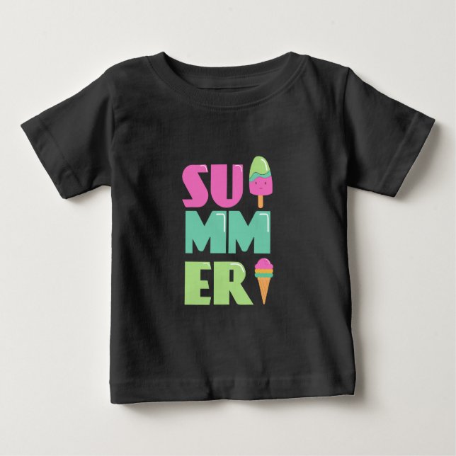 Good School Hello Summer Beach T - Shirt (Vorderseite)