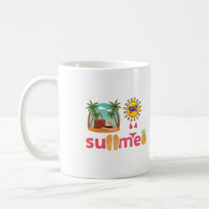 Good School, Hello Summer Beach und Sun Kaffeetasse