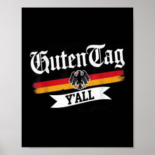 Good Tag Yall Funny German Beer Festival Quote Poster