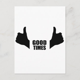 Good Times Postkarte