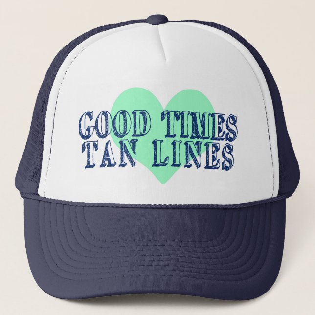 Good Times Tan Lines Casquette d'été (Devant)