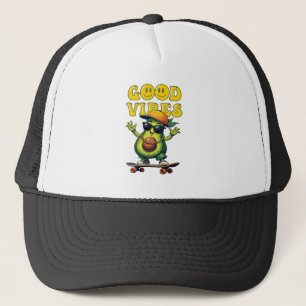 Good vibes Avocado Truckerkappe