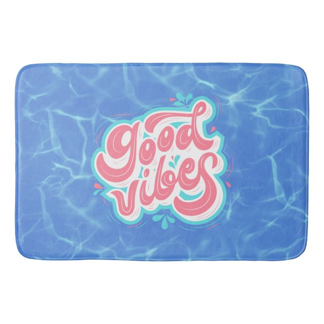 Good Vibes Beach/Pool Badematte (Vorderseite)