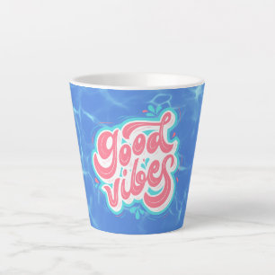 Good Vibes Beach/Pool Milchtasse