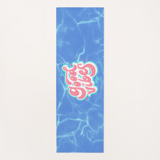 Good Vibes Beach/Pool Yogamatte (Vorderseite)