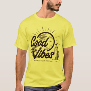 *Good Vibes* Grafik-Art-T - Shirt