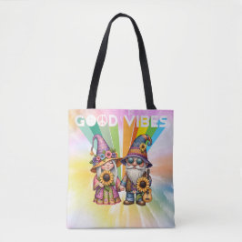 Good Vibes Hippie Gnomes Tasche