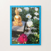 Good Vibes/Karma Buddha, 11" x 14", 252 Stück