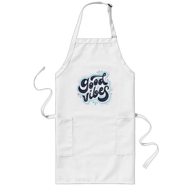 Good Vibes Long Apron Lange Schürze (Vorne)