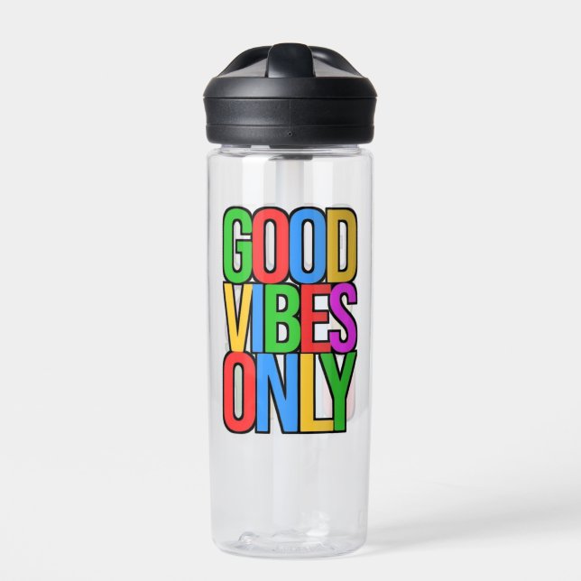 Good Vibes only-45365 Trinkflasche (Vorderseite)