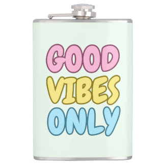 Good Vibes Only Flasche Flachmann