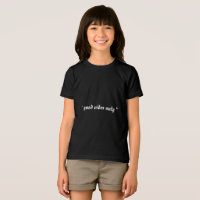 ''' Good vibes only '' gen z slogan in schwarz