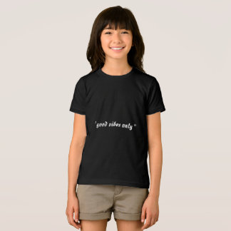 ''' Good vibes only '' gen z slogan in schwarz Tri-Blend Shirt