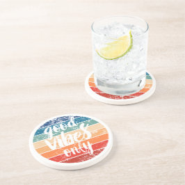 Good Vibes Only Getränkeuntersetzer