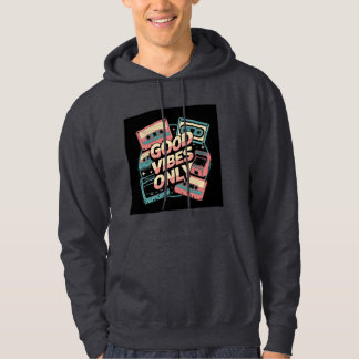 Good Vibes Only Hoodie - Wrap You yourself in Posi