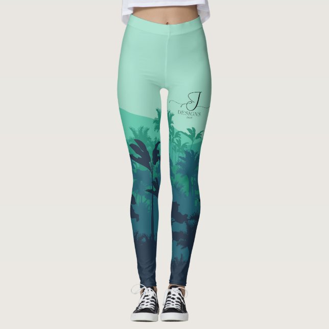 good vibes only leggings (Vorderseite)