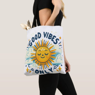 Good Vibes Only – Sac fourre-tout Happy Sun
