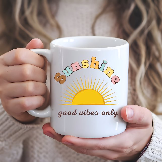 Good Vibes Only Sunshine Kaffeetasse (Good Vibes Only Mug)