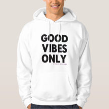 Good Vibes Only T - Shirt | Positives Zitat Graphi
