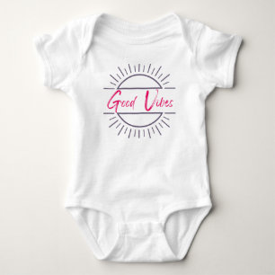 Good Vibes Onsie Baby Strampler