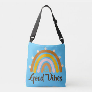 Good Vibes - Rainbow Good Vibes Tragetaschen Mit Langen Trägern