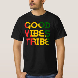 Good Vibes Stamm Irie Rasta Reggae Good Vibes nur T-Shirt