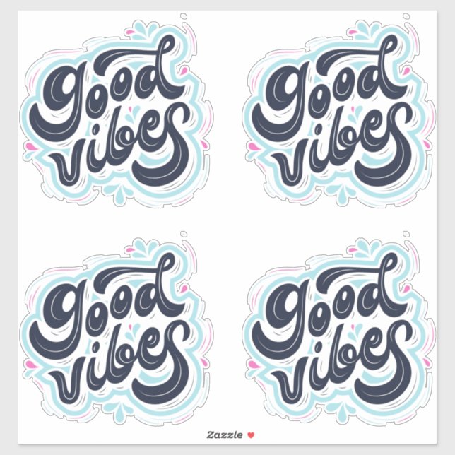 Good Vibes Sticker (Blatt)
