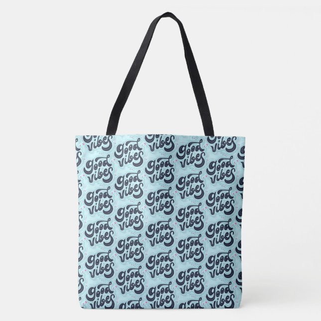 Good Vibes Tote Bag Tasche (Vorderseite)