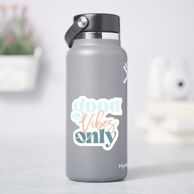 Good Vibes Waterproof Aufkleber (HydroFlask)
