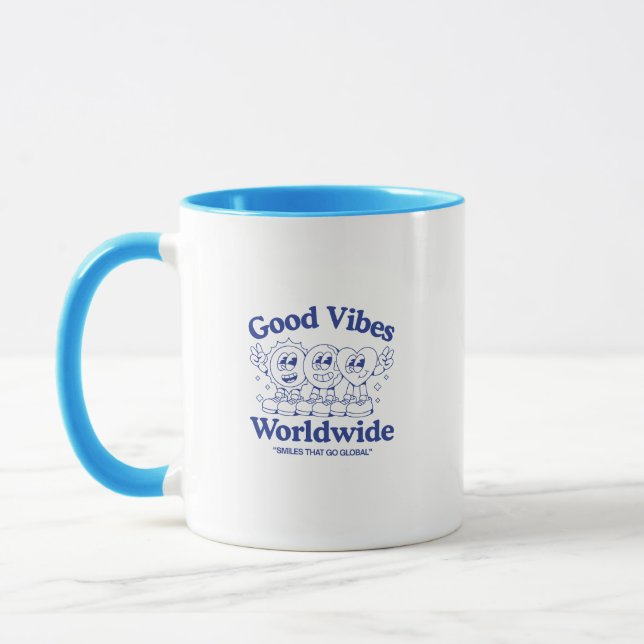 Good Vibes Worldwide Tasse (Links)