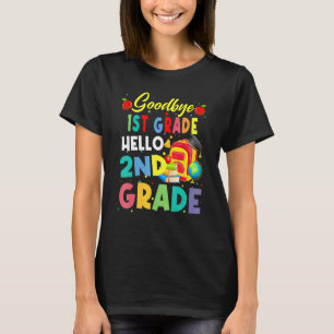 Goodbye 1.Grade Hello 2nd Grade School's Out for T-Shirt