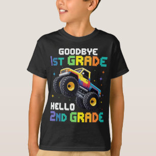 Goodbye 1st Grade Abschluss Monster Truck T-Shirt
