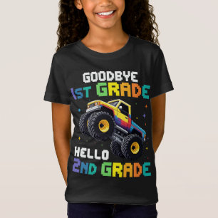 Goodbye 1st Grade Abschluss Monster Truck T-Shirt