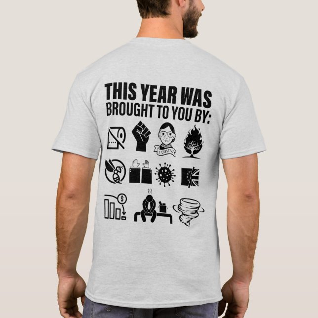 GoodBye 2020 T - Shirt_2 T-Shirt (Rückseite)