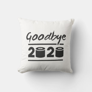Goodbye 2020 Toilettenpapier - endlich vorbei Kissen