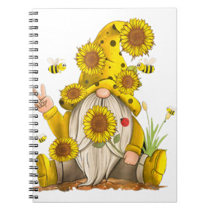 Goodbye 2022 Hello 2023 Happy New Year Sunflower G Notizblock