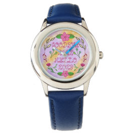 GOODBYE 20XX HELLO 20XX ARMBANDUHR
