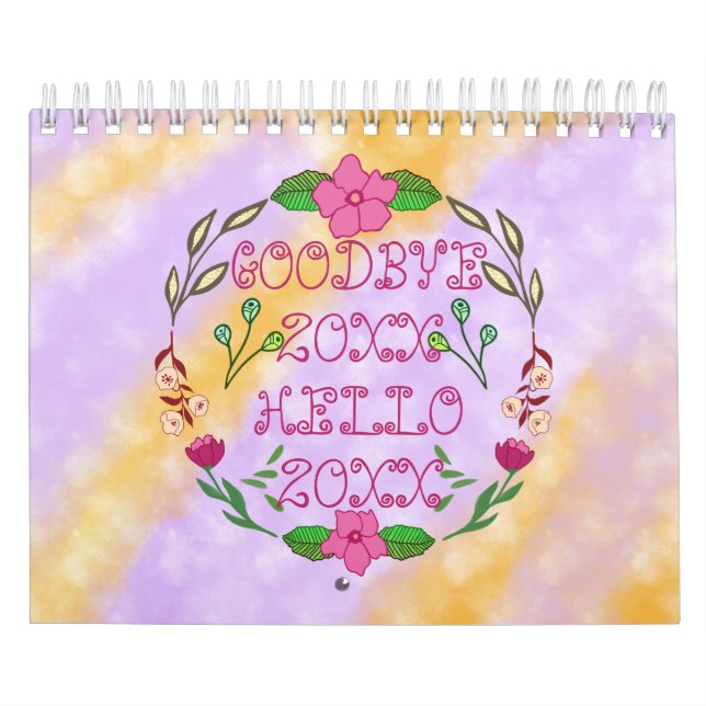 GOODBYE 20XX HELLO 20XX KALENDER (Titelbild)