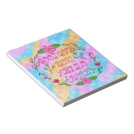 GOODBYE 20XX HELLO 20XX NOTIZBLOCK