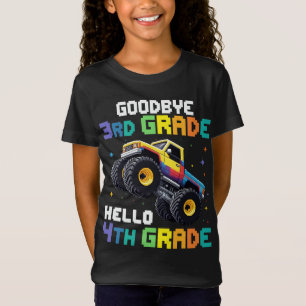 Goodbye 3rd Grade Abschluss Monster Truck T-Shirt