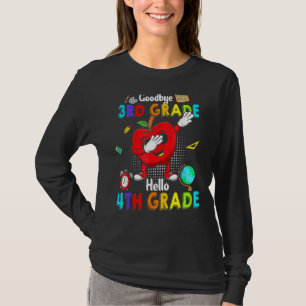 Goodbye 3rd Grade Hello 4th Grade Niedlich Dabbing T-Shirt