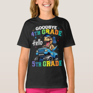 Goodbye 4. Klasse T Rex Monster Truck Abschluss T-Shirt