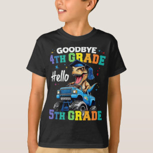 Goodbye 4. Klasse T Rex Monster Truck Abschluss T-Shirt