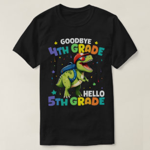 Goodbye 4. Klasse T Rex Monster Truck Dinosaur T-Shirt