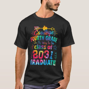 Goodbye 4. Klasse von 2031 Grad Hallo 5. Gra T-Shirt