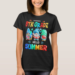 Goodbye 8th Grade] Hallo Sommer letzten Schultag T-Shirt