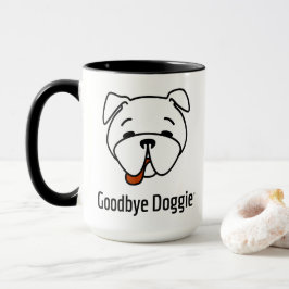 Goodbye Doggie Combo Tasse